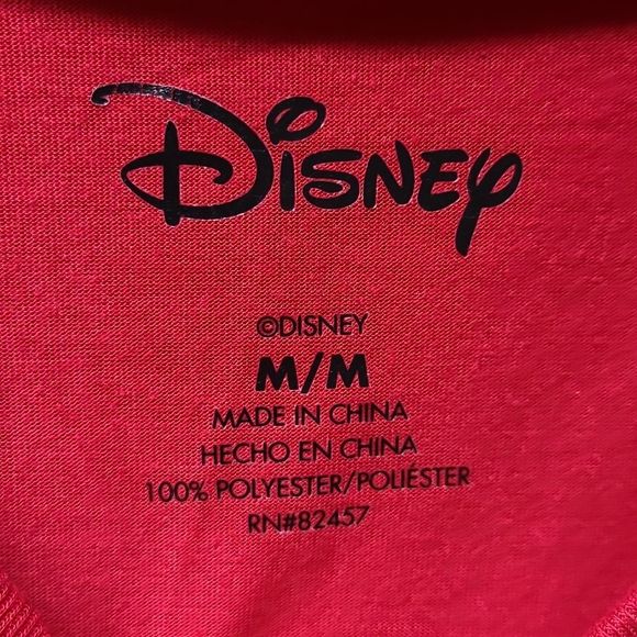 Disney womens Minnie mouse Christmas jammies long sleeve top medium - Picture 3 of 3